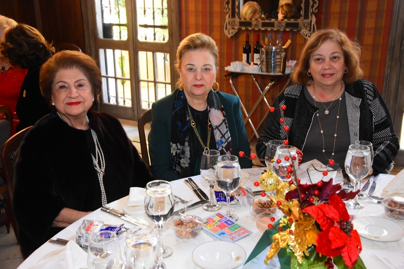 Young Women Christian Association lunch at Villa Linda Sursock